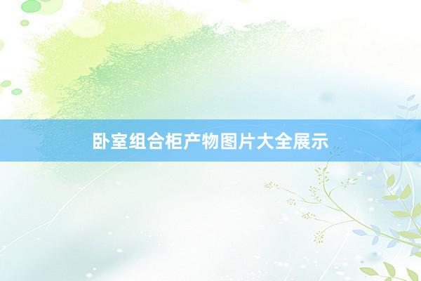 卧室组合柜产物图片大全展示